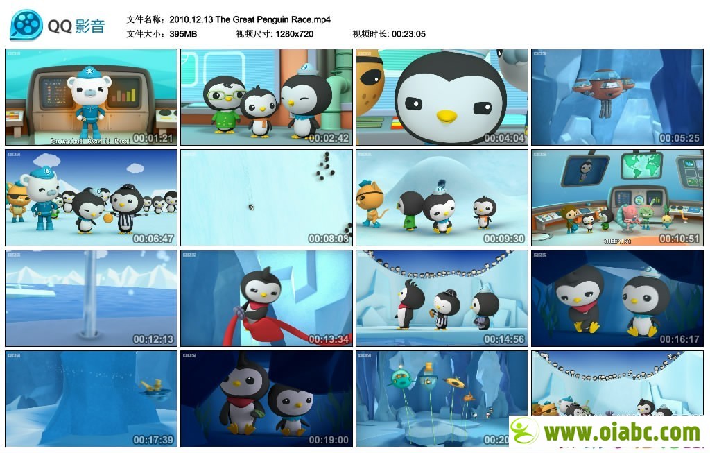海底小纵队 Octonauts 英语版英文字幕 特别篇8集全 儿童动画片 高清720P