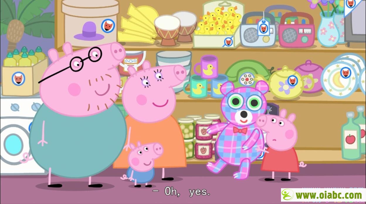 小猪佩奇/粉红猪小妹 Peppa Pig 第1-5季229集英文版英文字幕 mp4高清1080p