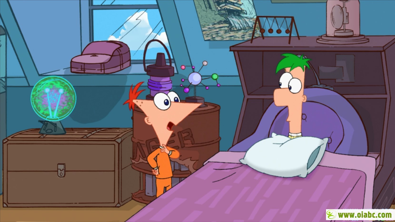 迪斯尼动画飞哥与小佛动画片 Phineas and Ferb 第1-4季 英文版超清1080P