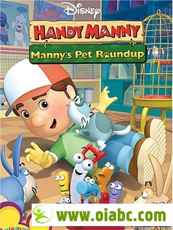 Disney英文动画《Handy Manny万能阿曼》英文版英文字幕5DVD