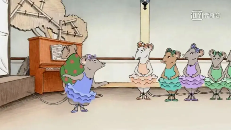 这部动画片献给天下爱舞蹈的女孩们—芭蕾舞鼠安吉丽娜第一季全26集百度网盘下载